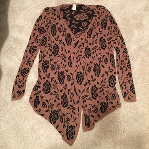 Floral cardigan